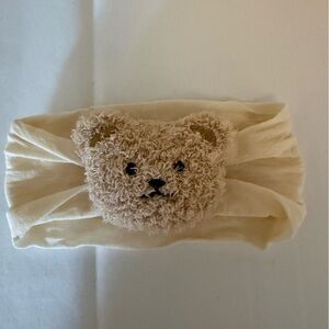 Charming Cream Bear Hairband for Kids